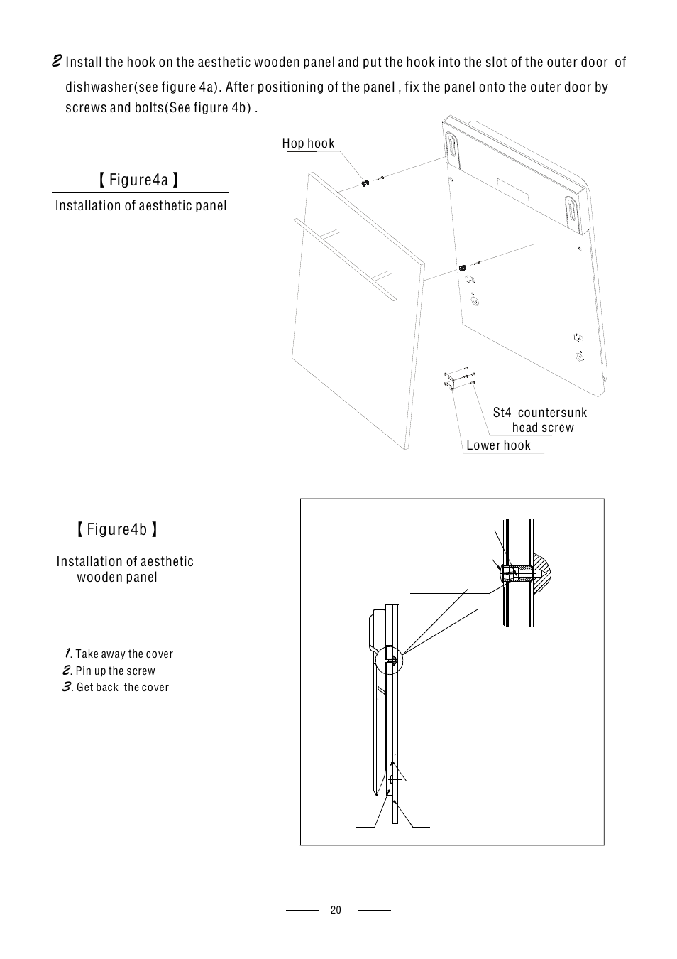 Figure4a, Figure4b | Caple Di614 User Manual | Page 22 / 29