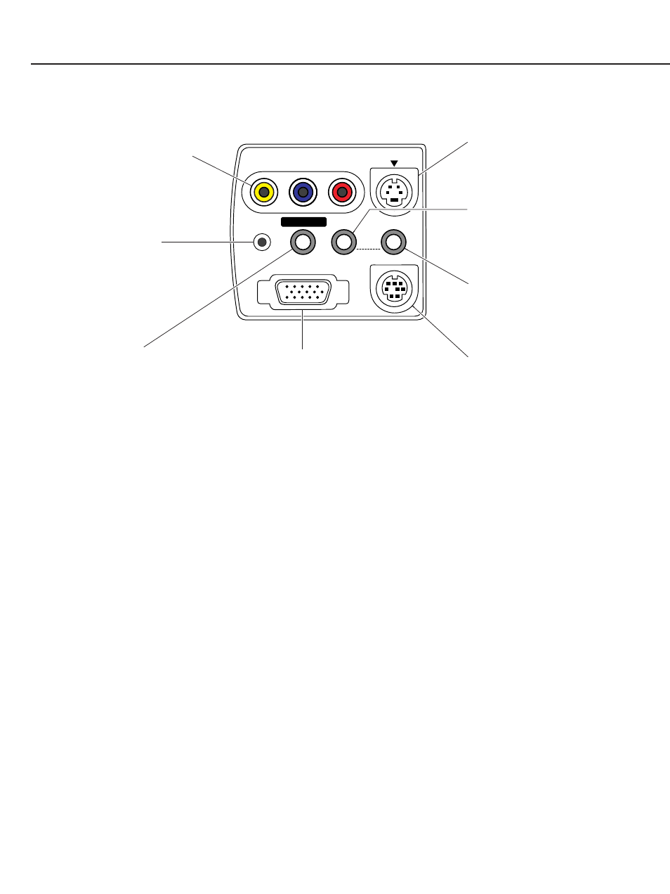 3 rear panel terminals, Part 1: general information 1-9, Fig. 1-4 | Canon LV-7105E/D78-5133 User Manual | Page 21 / 134