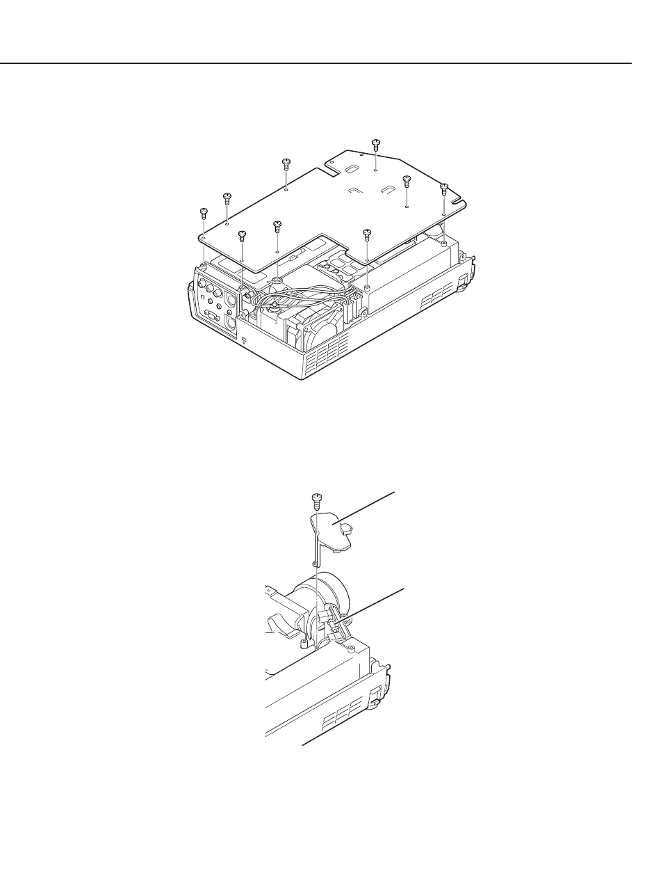 3 main board removal, 4 fuse removal | Canon LV-7105E/D78-5133 User Manual | Page 40 / 134