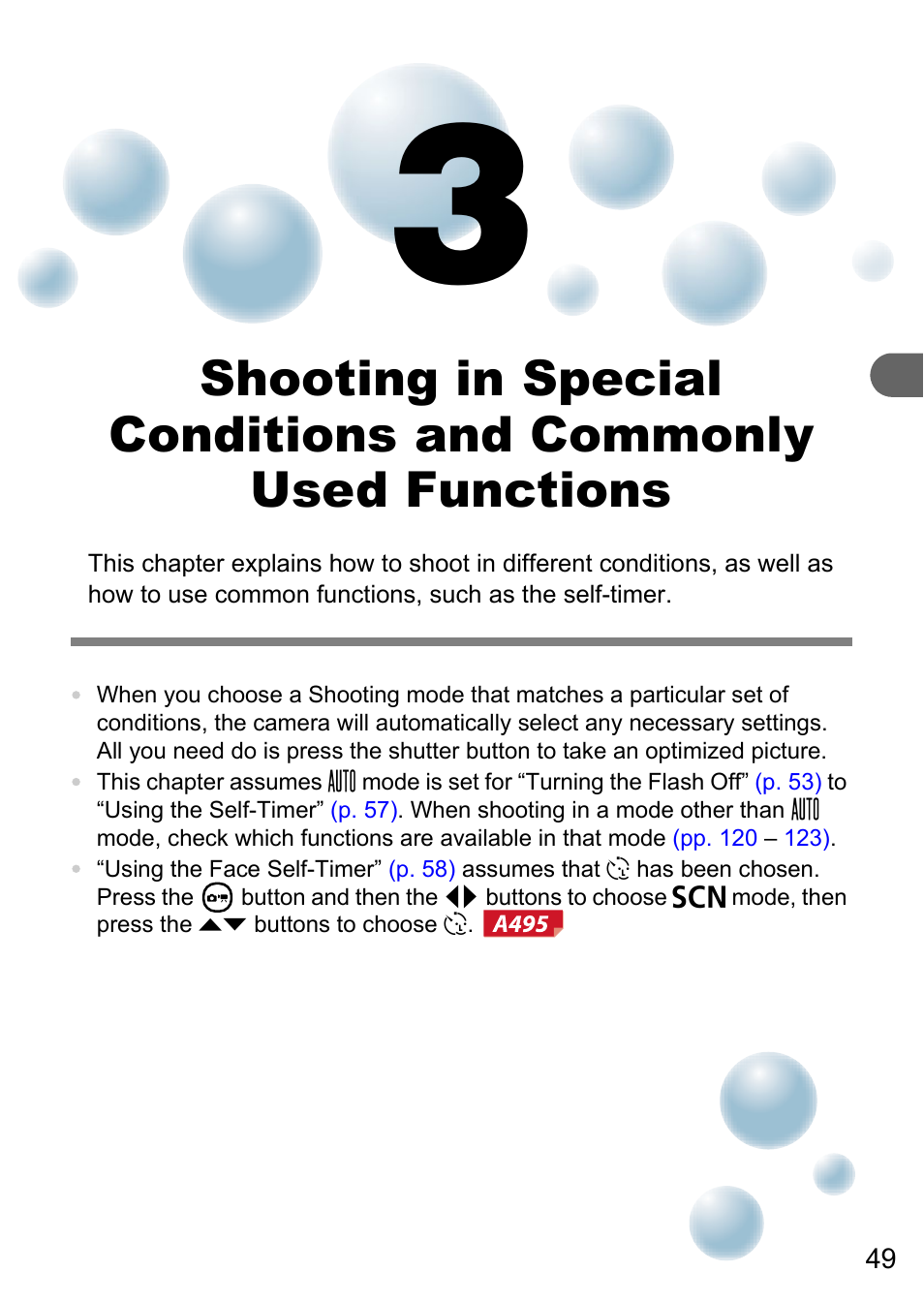 Canon PowerShot A495 User Manual | Page 49 / 131