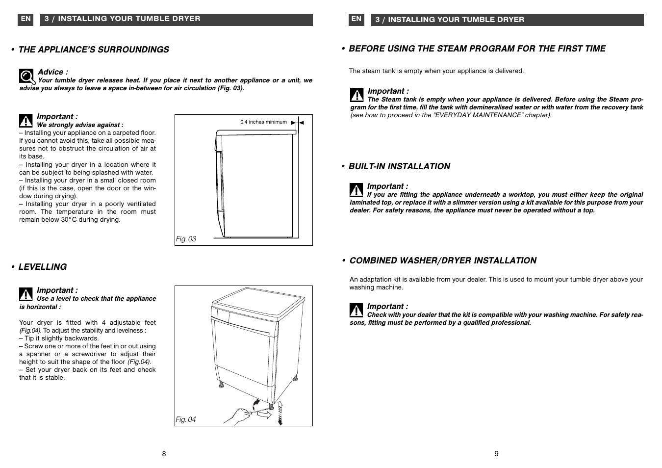 Caple TDF200 User Manual | Page 5 / 17