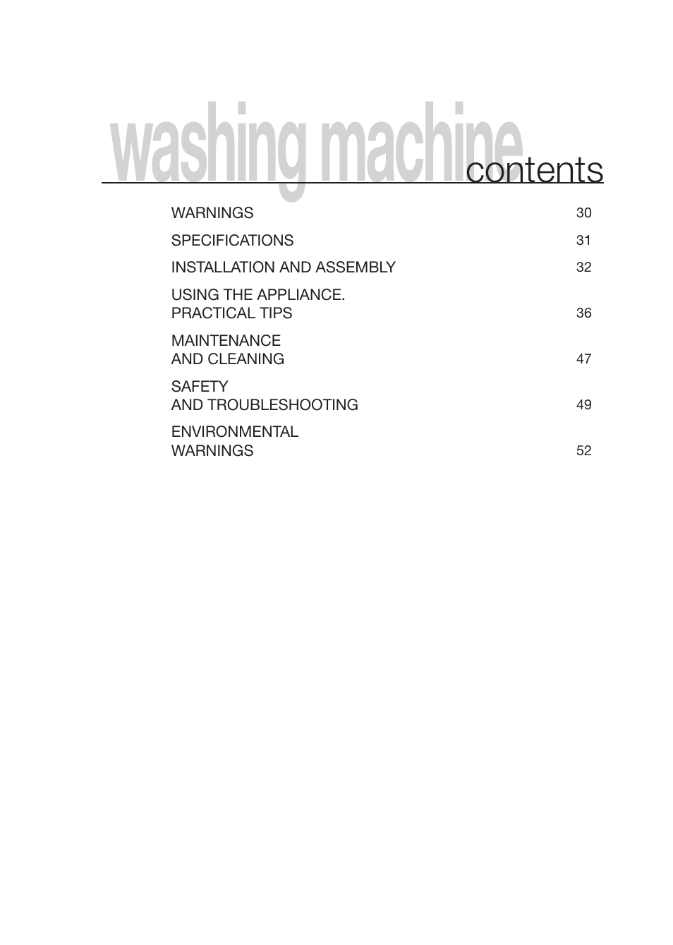 Caple WMF1020 User Manual | Page 2 / 25