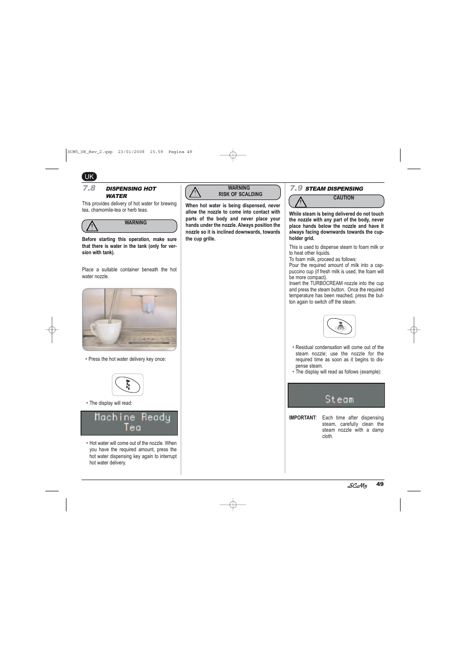 Caple CM400FA User Manual | Page 19 / 34