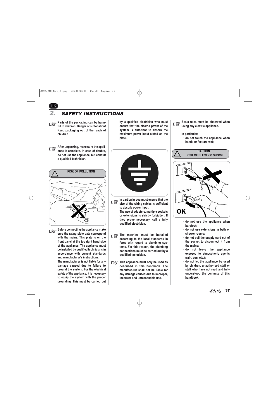 Caple CM400FA User Manual | Page 7 / 34