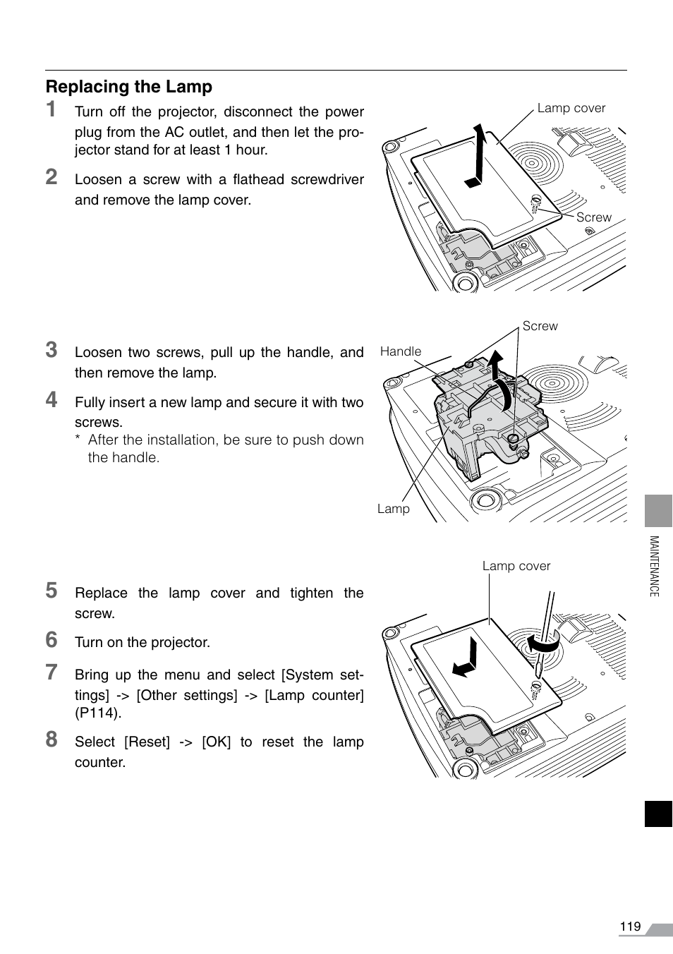 Canon REALiS SX60 User Manual | Page 119 / 141