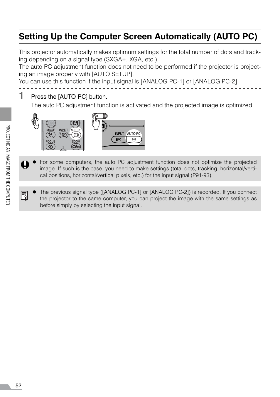 Canon REALiS SX60 User Manual | Page 52 / 141