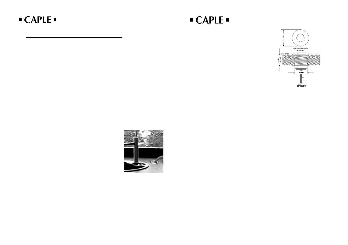 Caple WD050 User Manual | Page 4 / 6