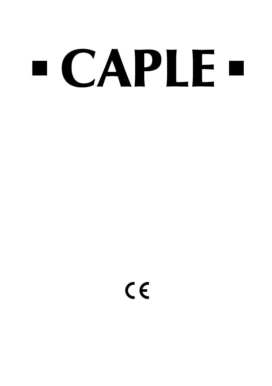 Caple C9220 User Manual | 36 pages