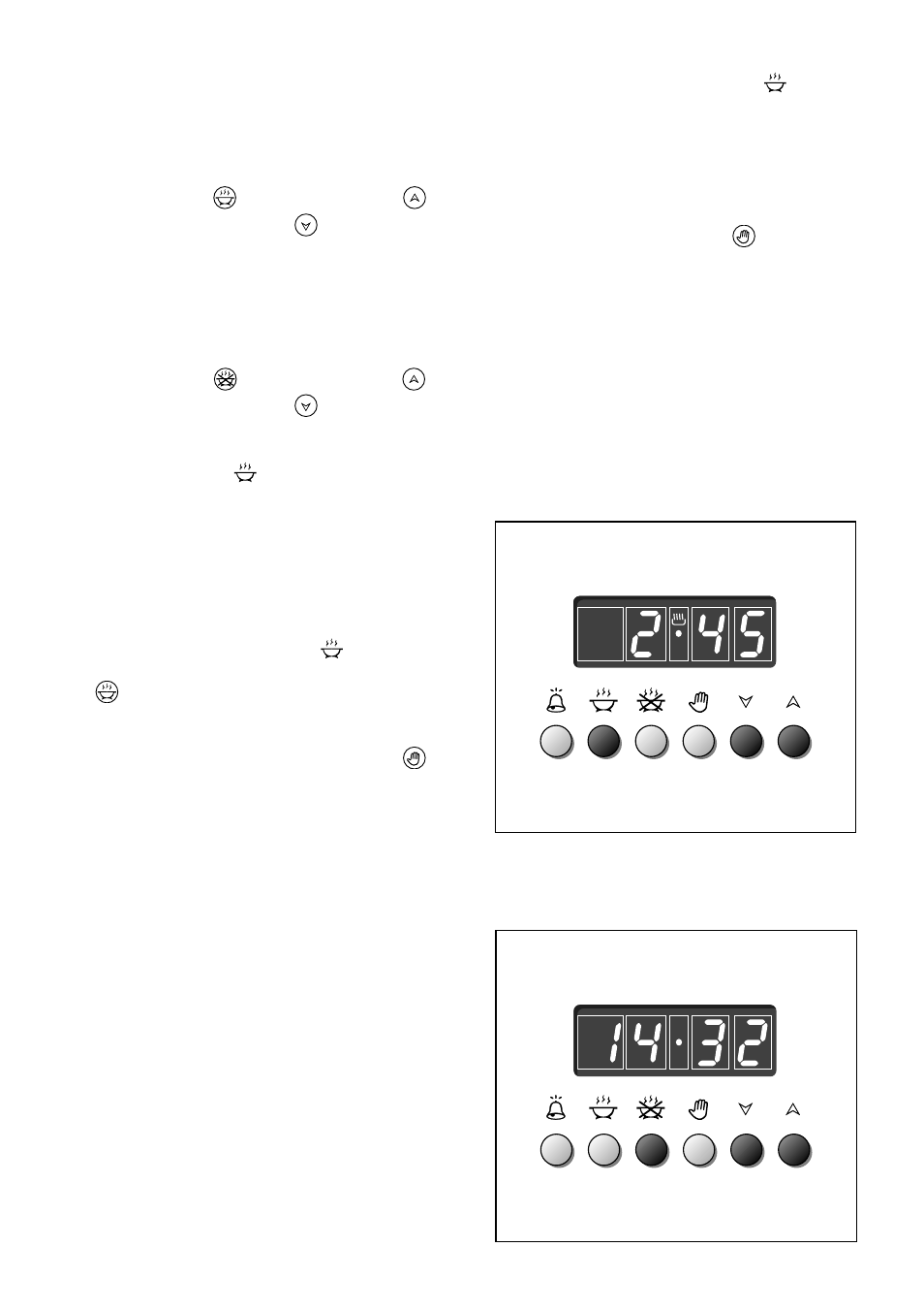 Semi-automatic cooking | Caple C9220 User Manual | Page 29 / 36