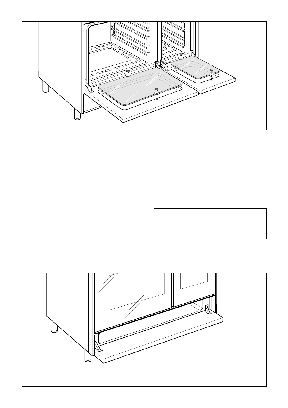 Oven doors, Storage compartment | Caple C9220 User Manual | Page 32 / 36