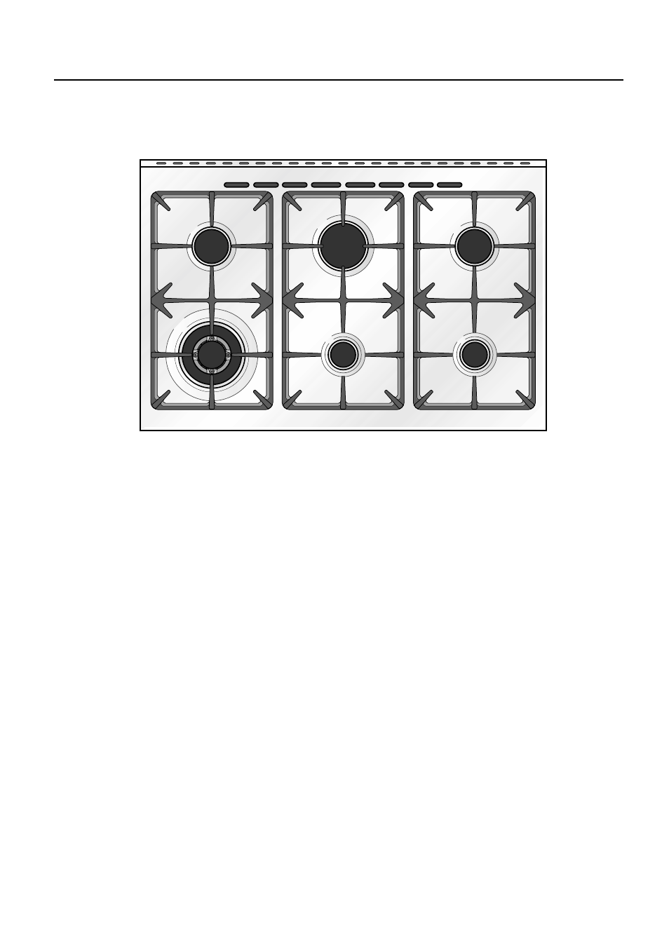 4 - features and technical data, Cooking hob | Caple CR1003SS User Manual | Page 15 / 40
