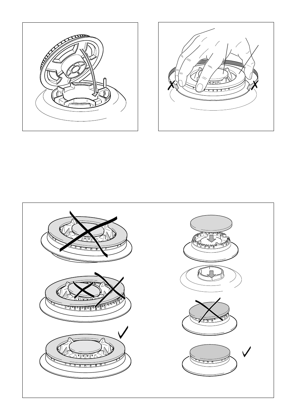 Triple ring burner | Caple CR1003SS User Manual | Page 34 / 40