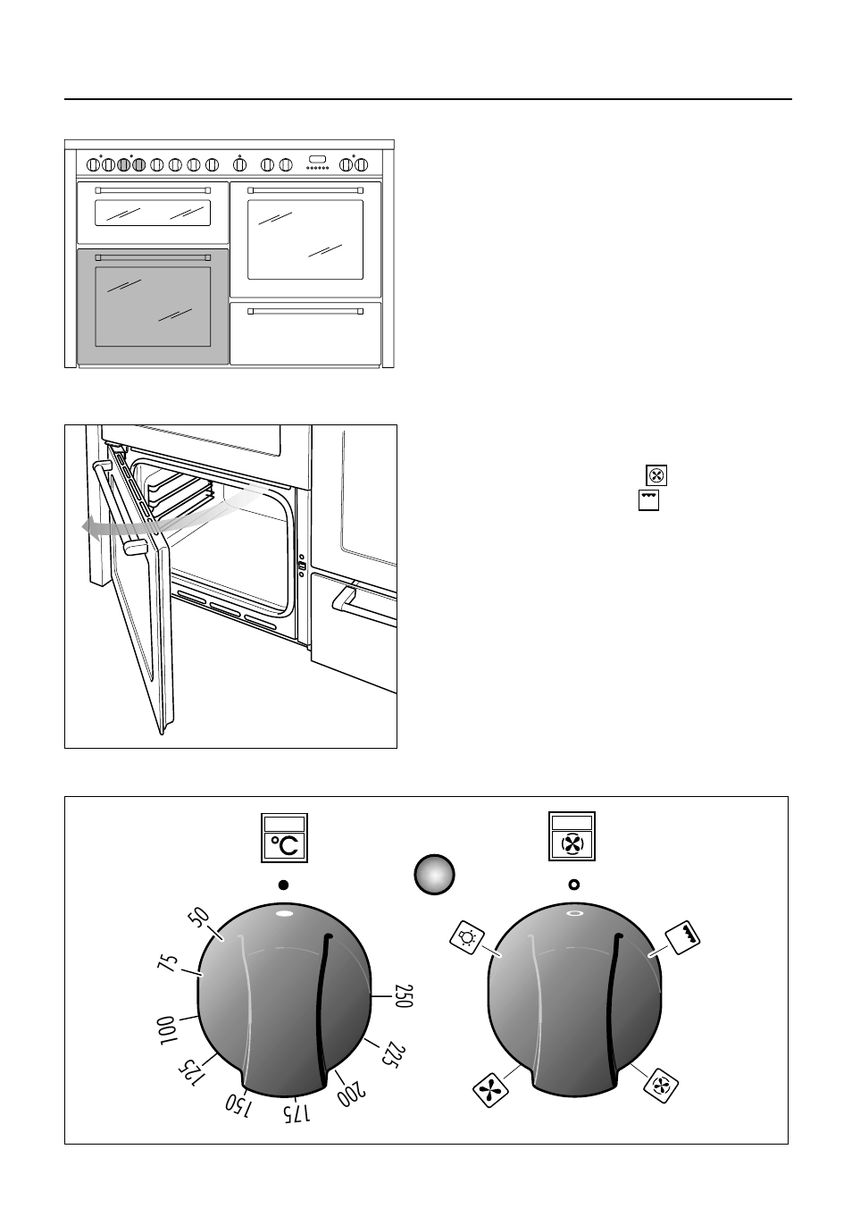 7 - fan electric oven (bottom left oven), General features | Caple CR13400 User Manual | Page 26 / 48