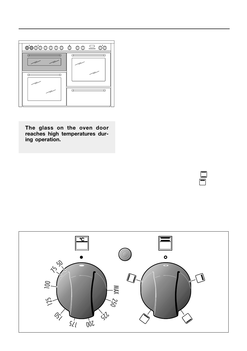 8 - electric convection oven (top left oven), General features | Caple CR13400 User Manual | Page 30 / 48