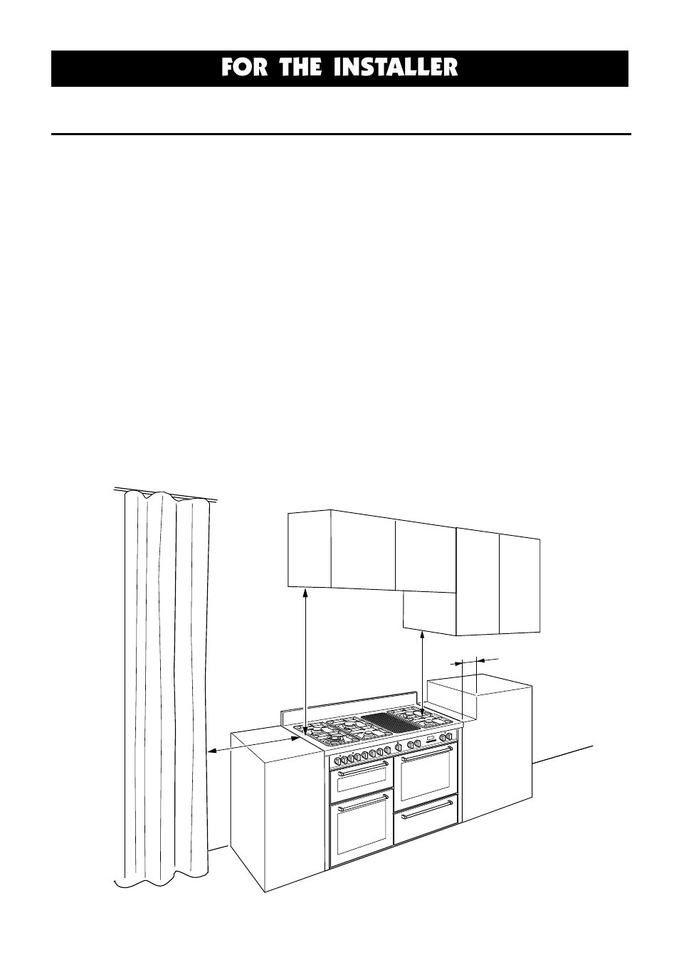 2 - location for the installer | Caple CR13400 User Manual | Page 6 / 48