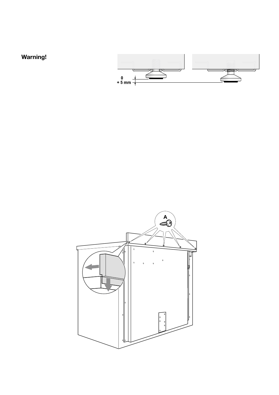 Backguard | Caple CR13400 User Manual | Page 7 / 48