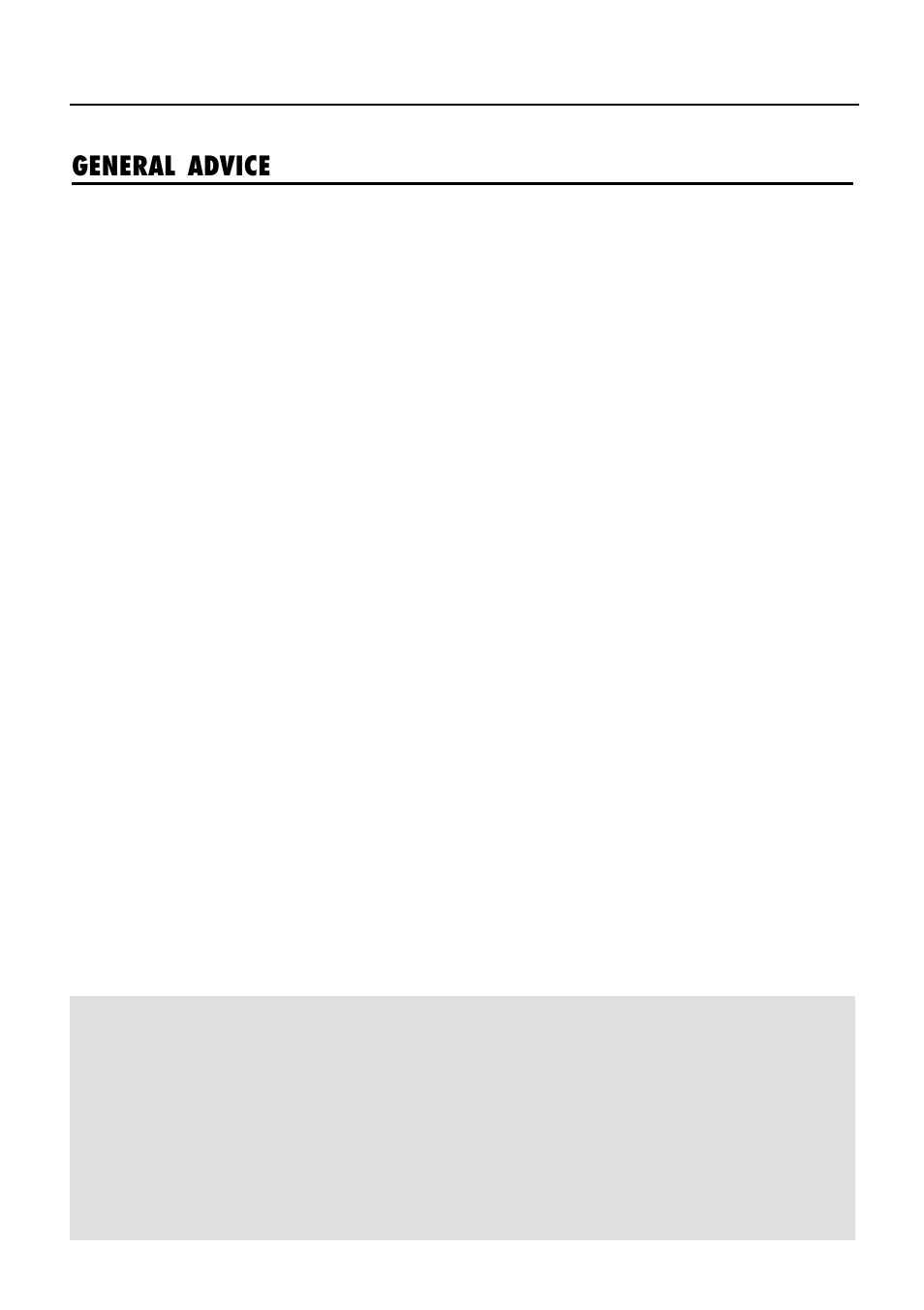 7 - cleaning and maintenance, General advice | Caple CR910SS User Manual | Page 26 / 36