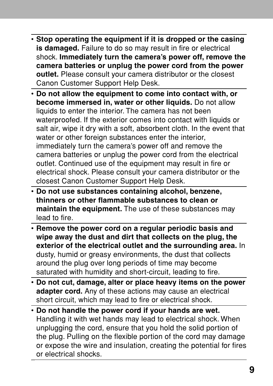 Canon A80 User Manual | Page 13 / 218