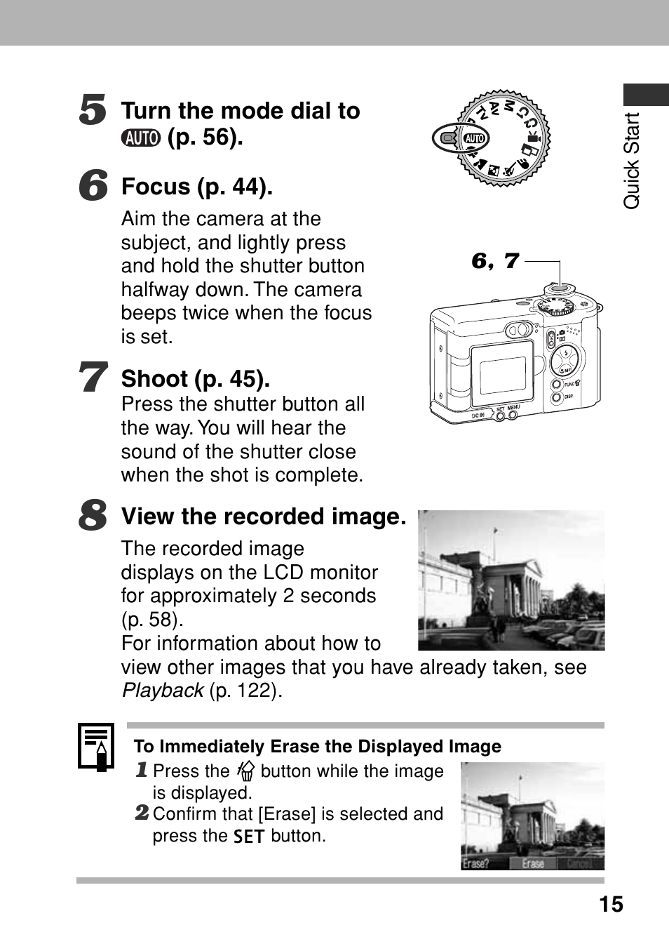 Canon A80 User Manual | Page 19 / 218