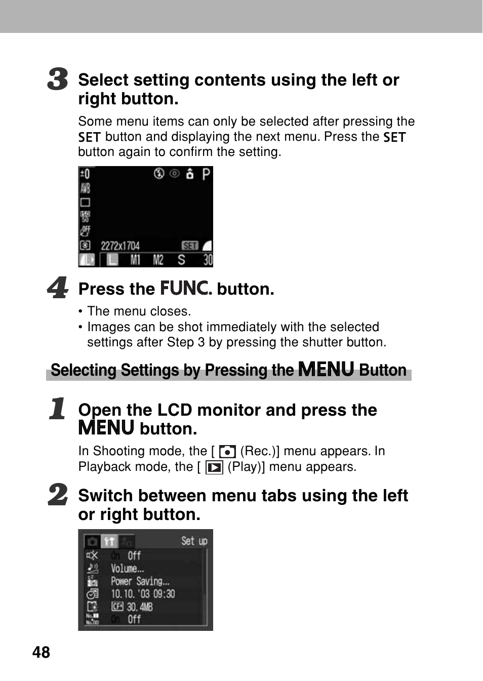 Canon A80 User Manual | Page 52 / 218