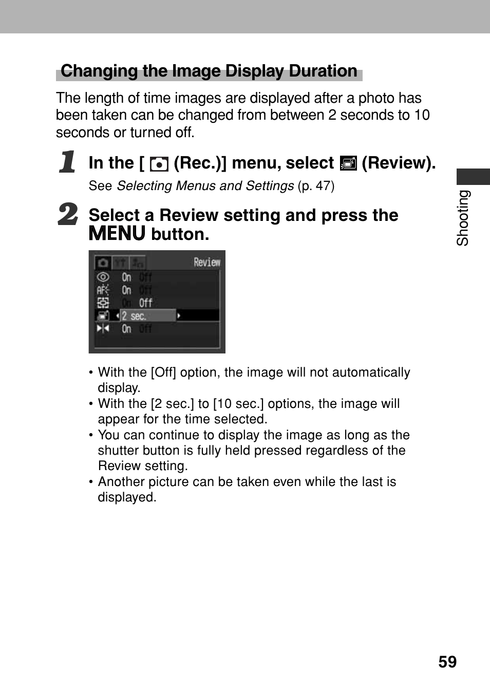 Canon A80 User Manual | Page 63 / 218