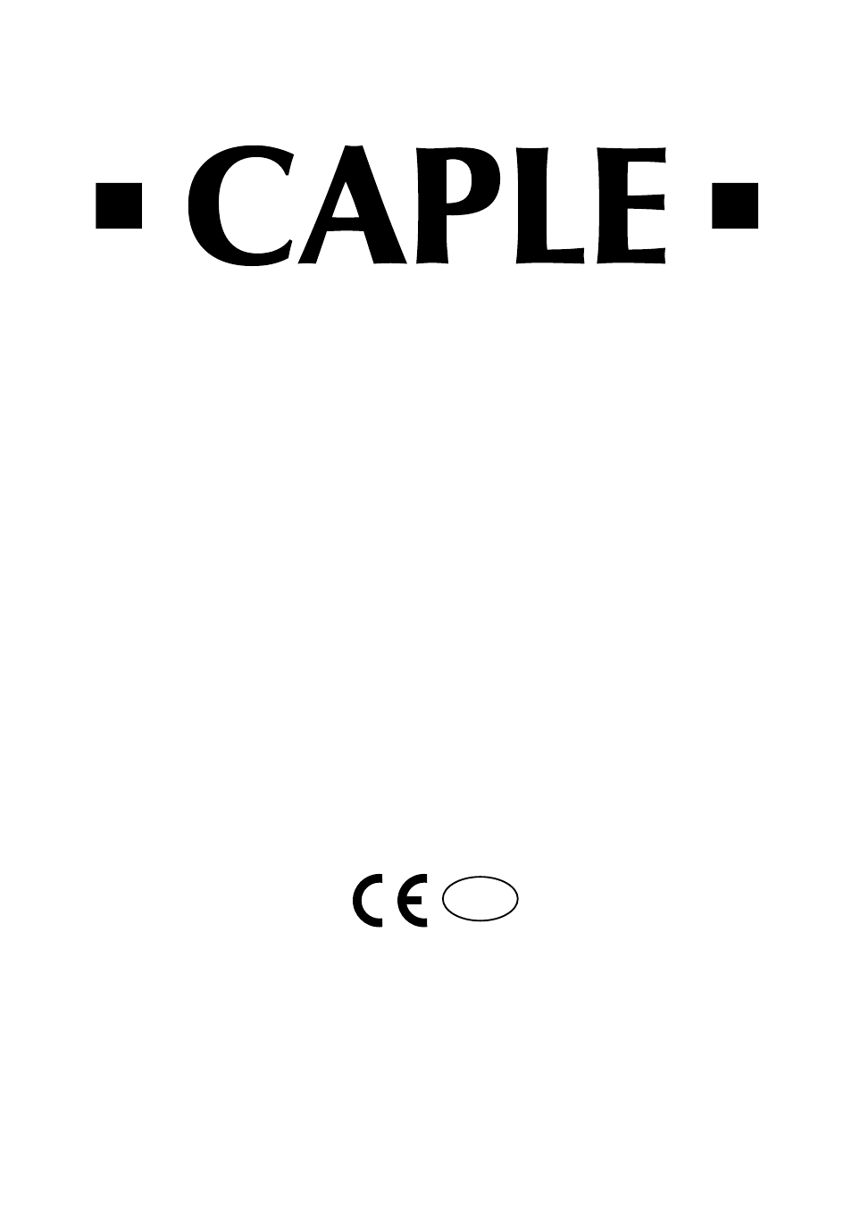 Caple C5210 User Manual | 32 pages