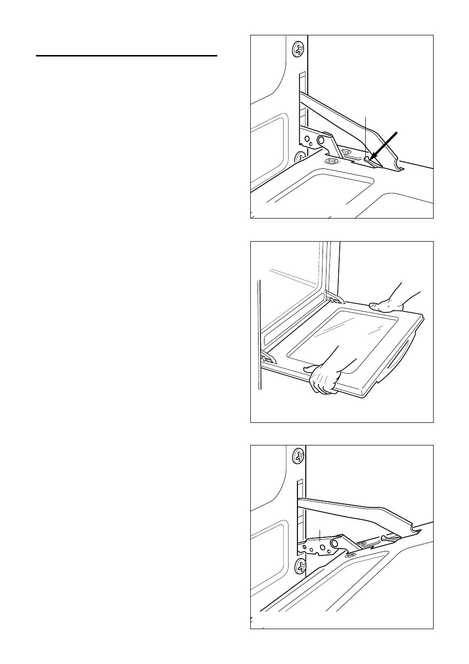 Type b, Dismontling the door, Door assenbly | Caple C5210 User Manual | Page 28 / 32