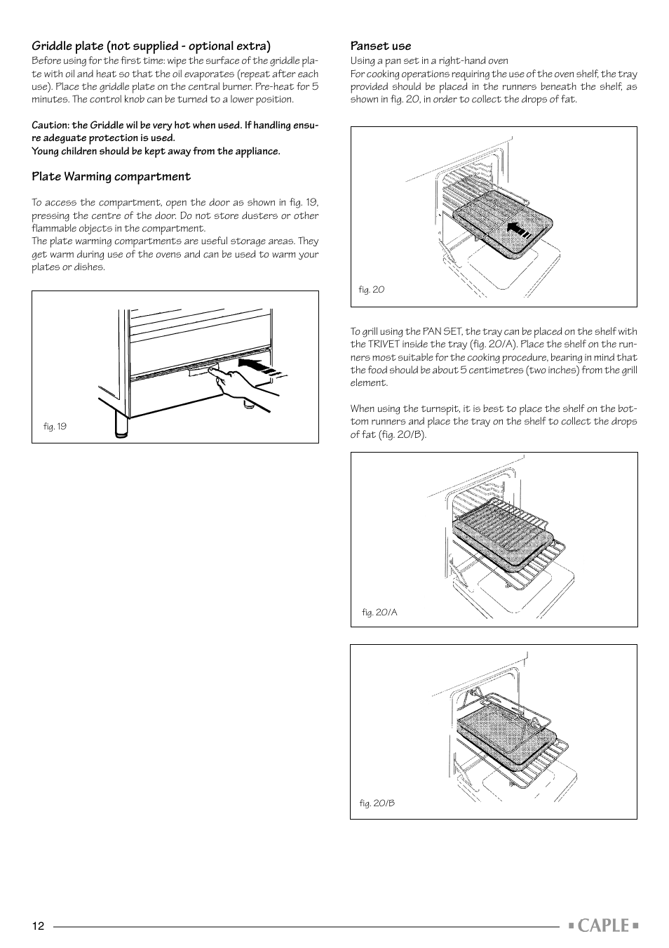 Caple CR1001SS User Manual | Page 12 / 24