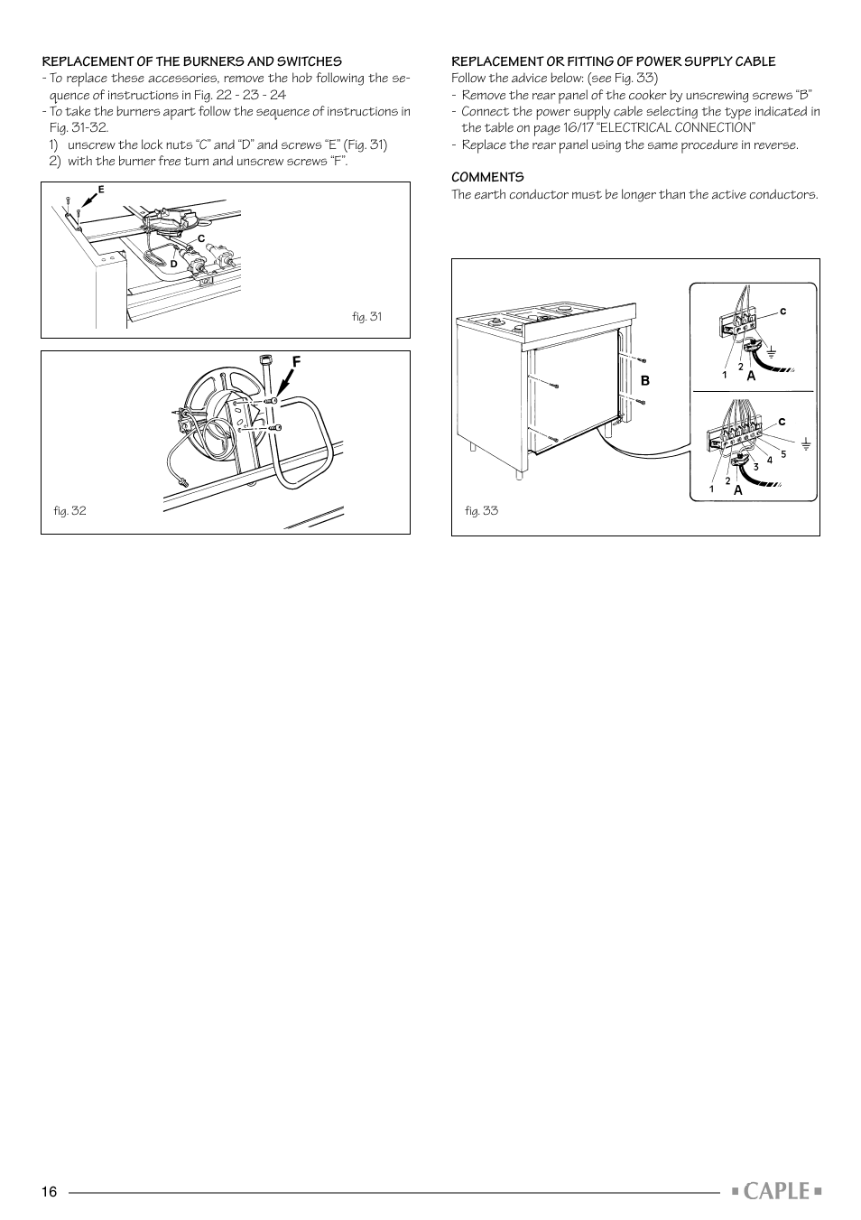 Caple CR1001SS User Manual | Page 16 / 24
