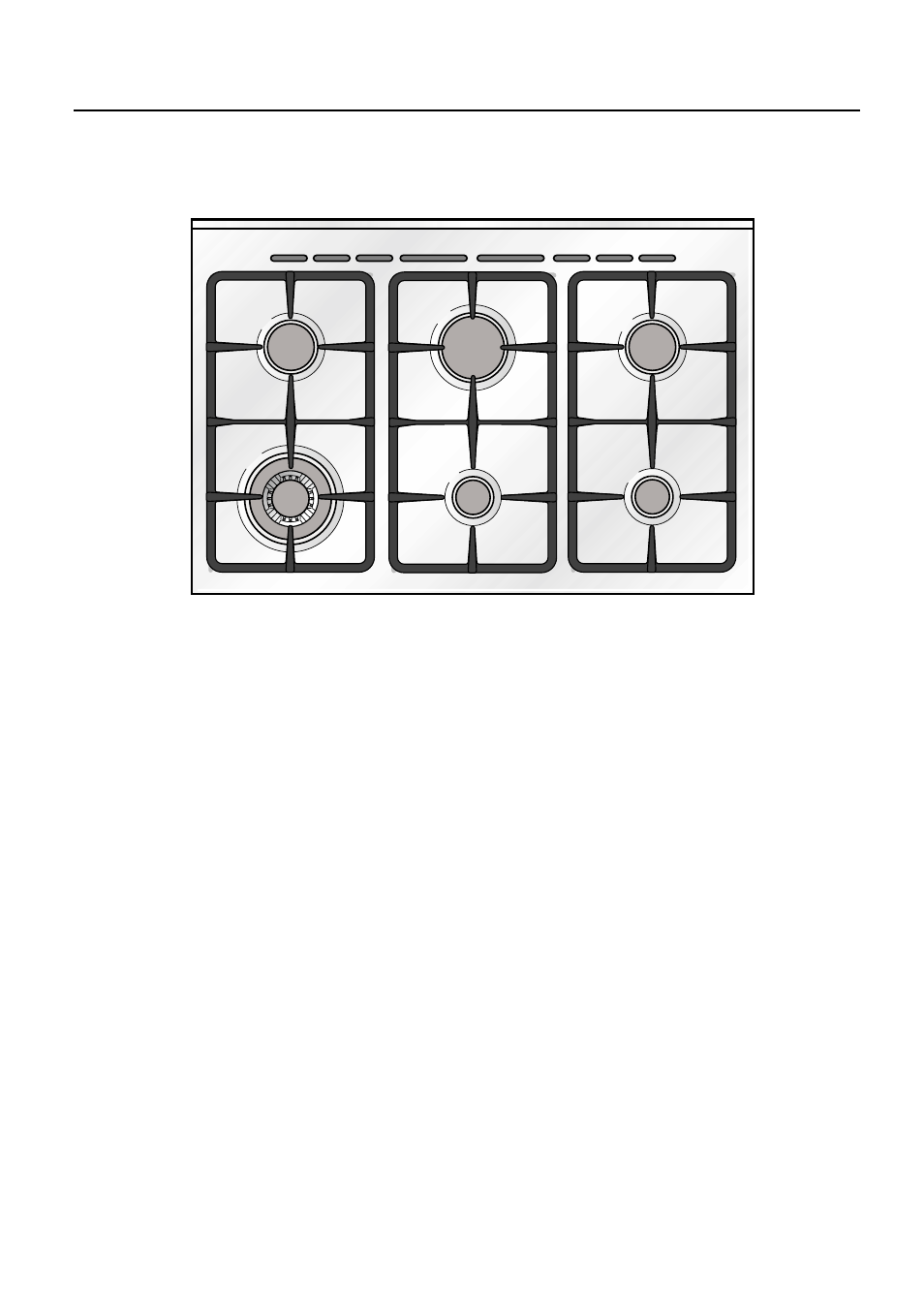 4 - features and technical data, Cooking hob | Caple CR1100SS User Manual | Page 16 / 40