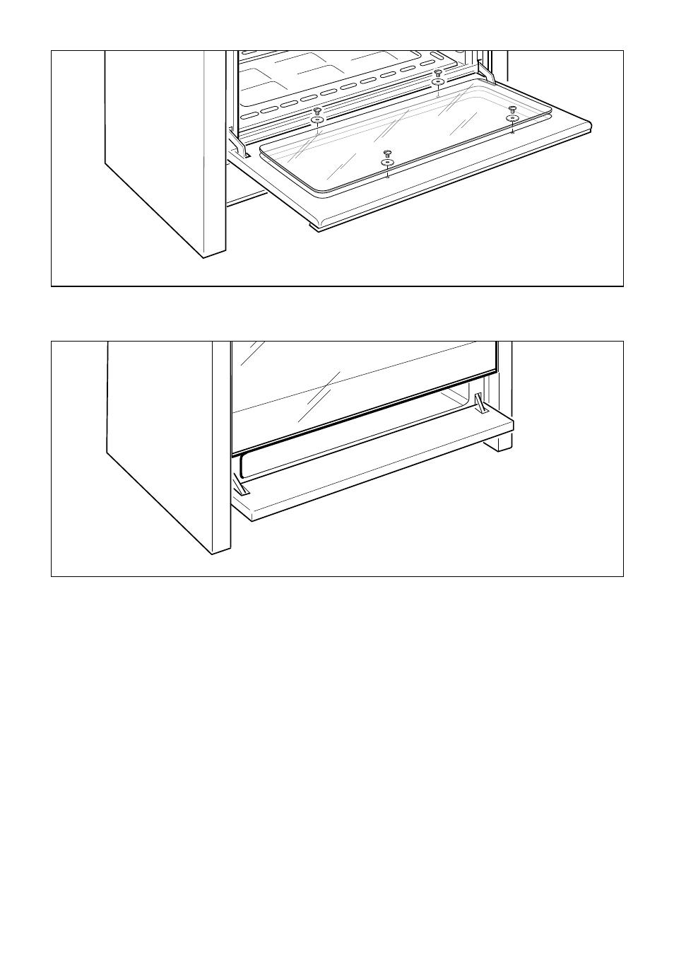 Storage compartment, Oven door | Caple CR1100SS User Manual | Page 34 / 40