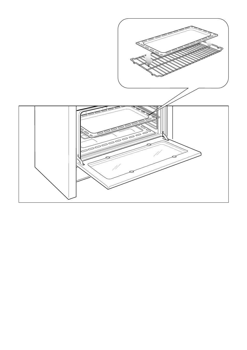 Oven tray | Caple CR1100SS User Manual | Page 36 / 40