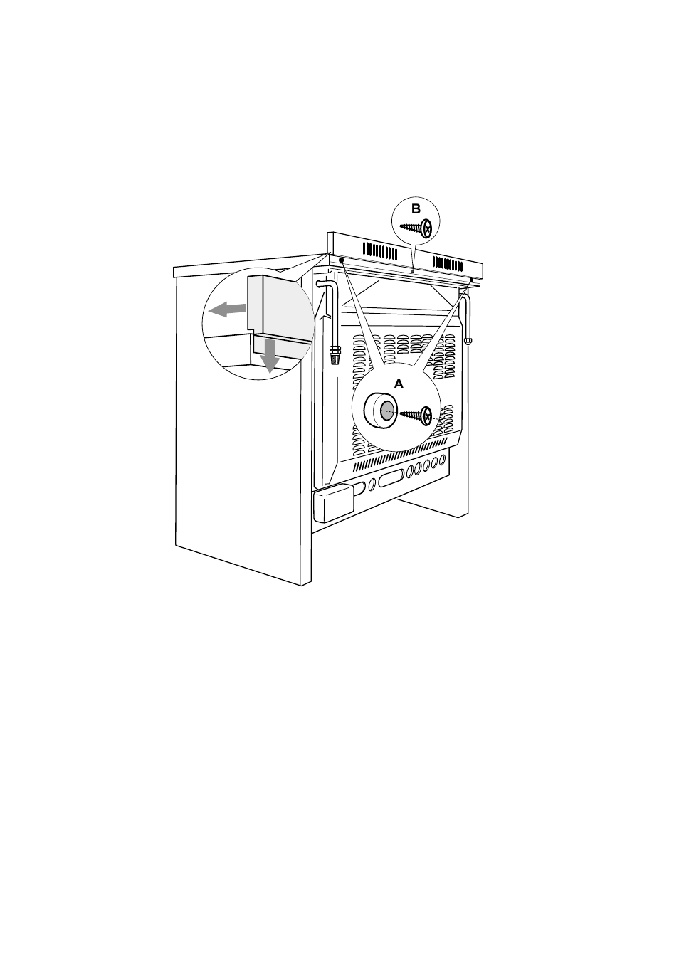 Backguard | Caple CR1100SS User Manual | Page 7 / 40