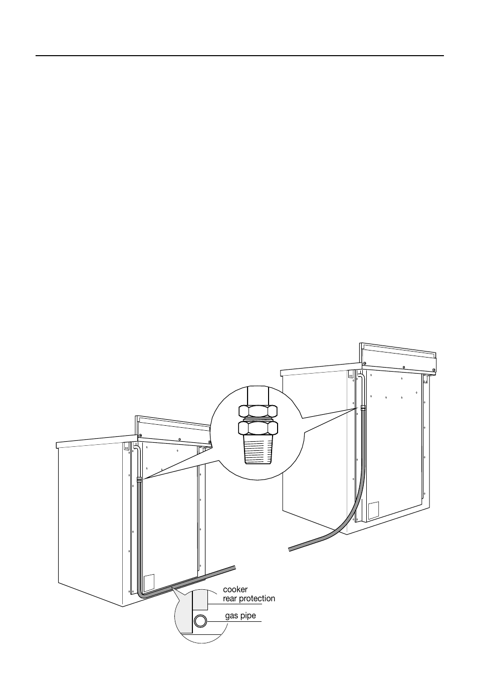 3 - gas connection, Gas installation | Caple CR7200 User Manual | Page 10 / 40