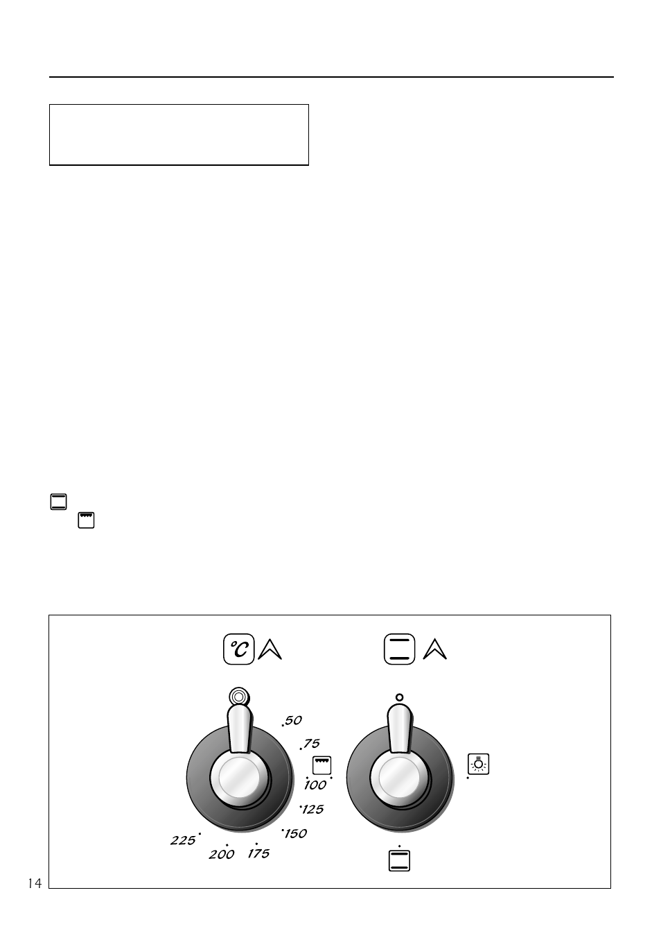 5 - how to use the top conventional oven, General features, Operating principles | Caple C5220 User Manual | Page 14 / 24