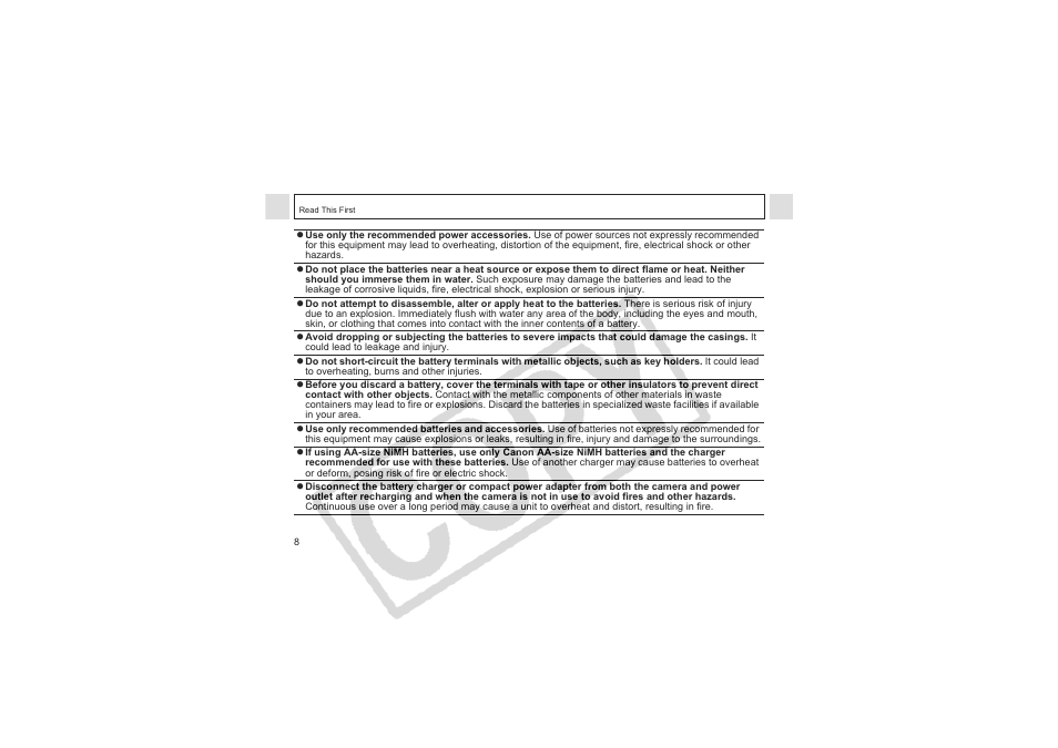 Canon CDI-E144-010 User Manual | Page 10 / 163