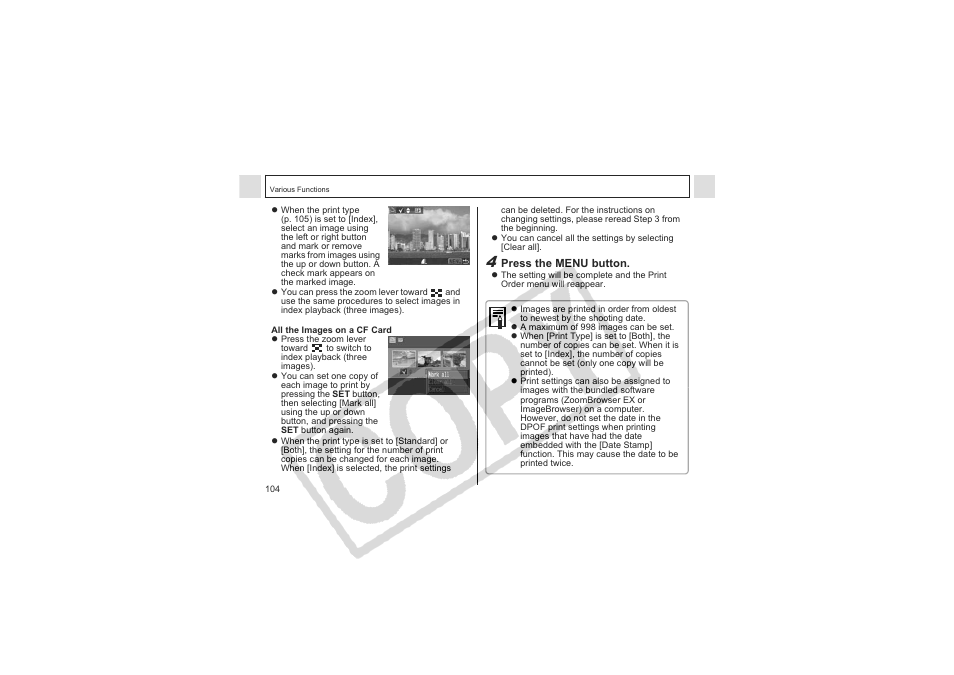 Canon CDI-E144-010 User Manual | Page 106 / 163