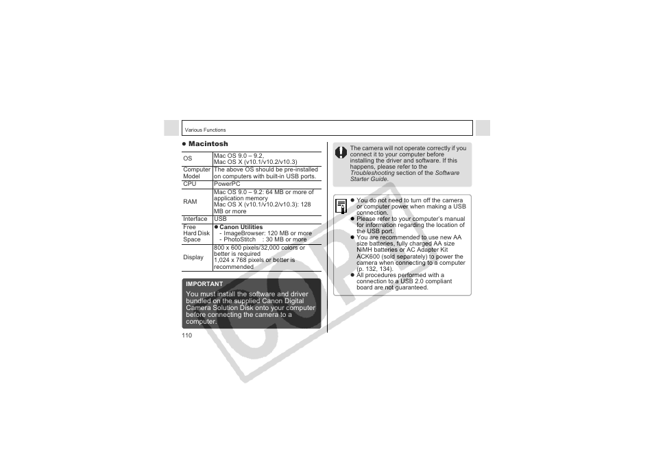 Canon CDI-E144-010 User Manual | Page 112 / 163