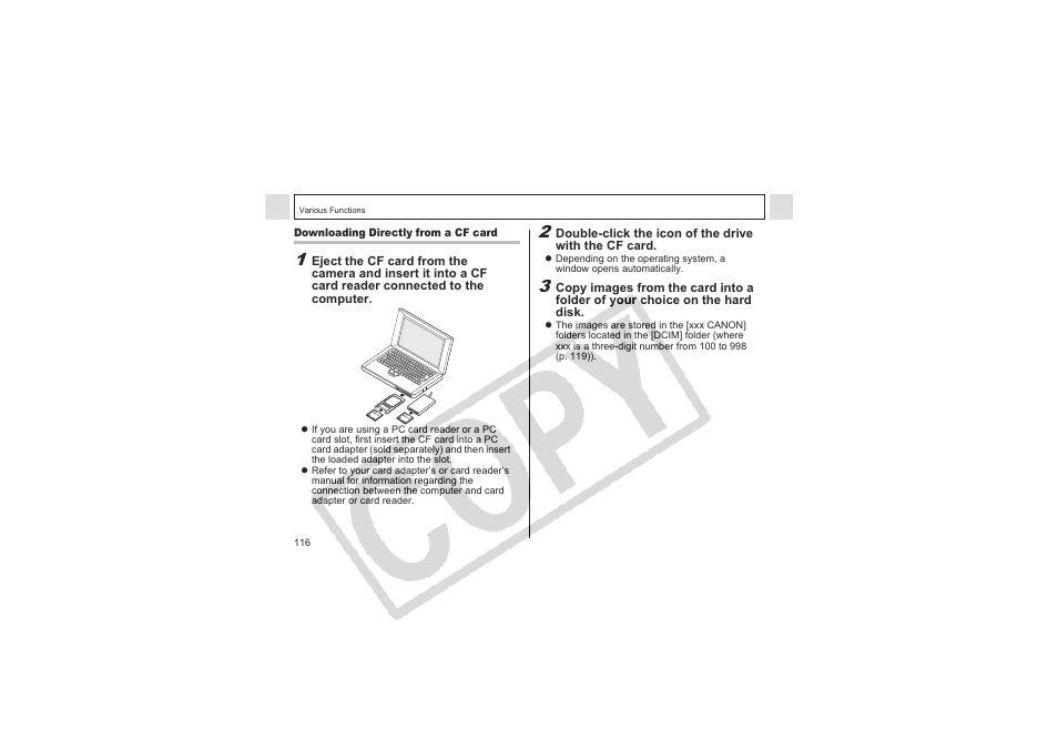 Canon CDI-E144-010 User Manual | Page 118 / 163