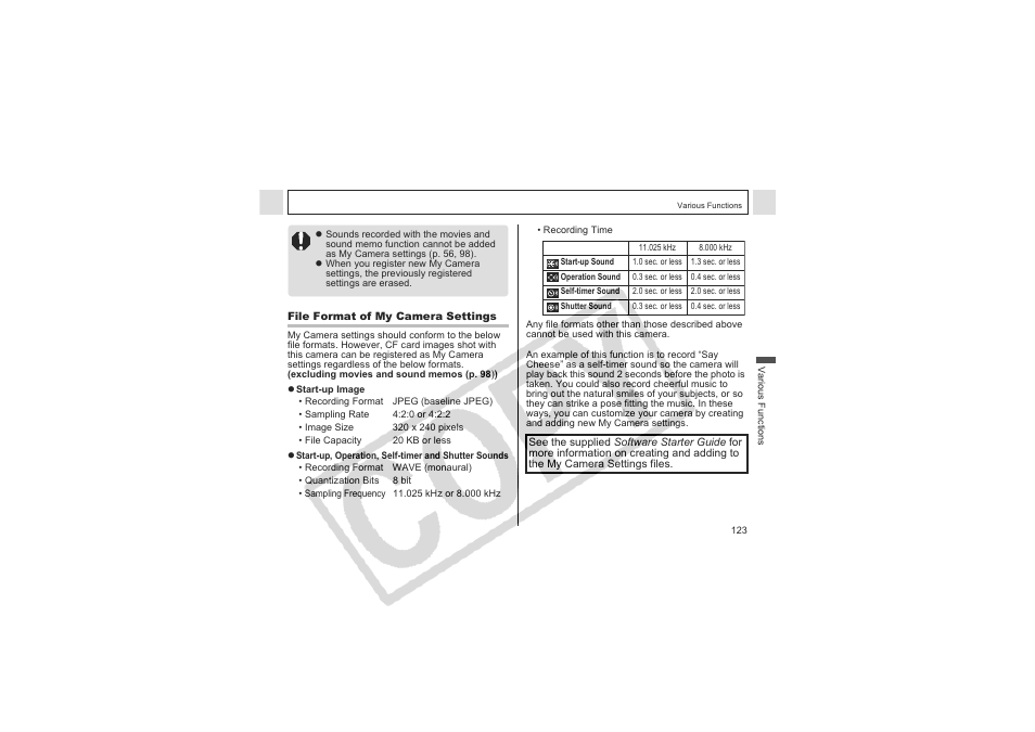 Canon CDI-E144-010 User Manual | Page 125 / 163