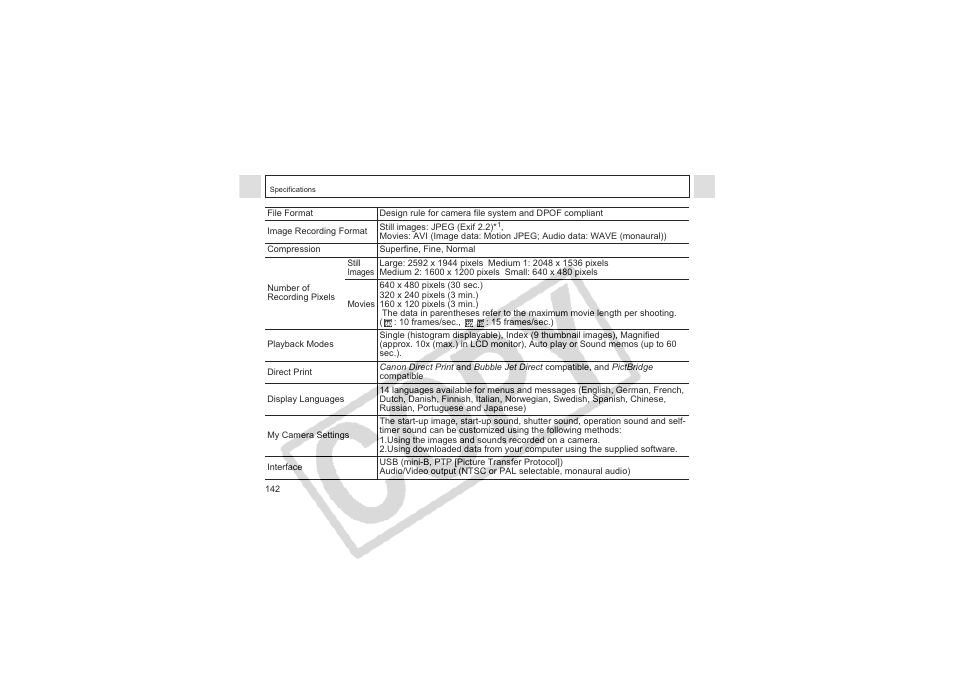 Canon CDI-E144-010 User Manual | Page 144 / 163