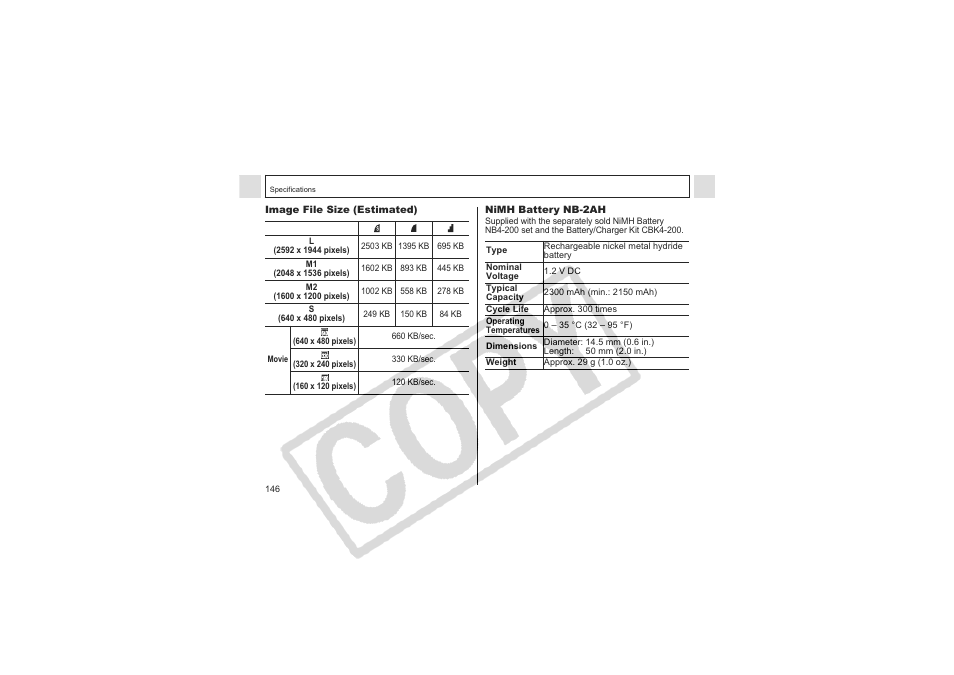 Canon CDI-E144-010 User Manual | Page 148 / 163