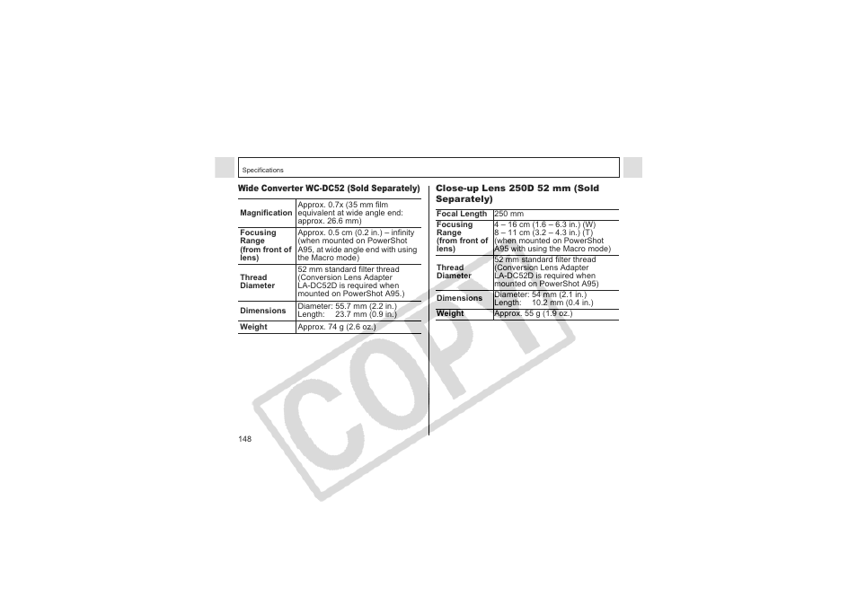Canon CDI-E144-010 User Manual | Page 150 / 163