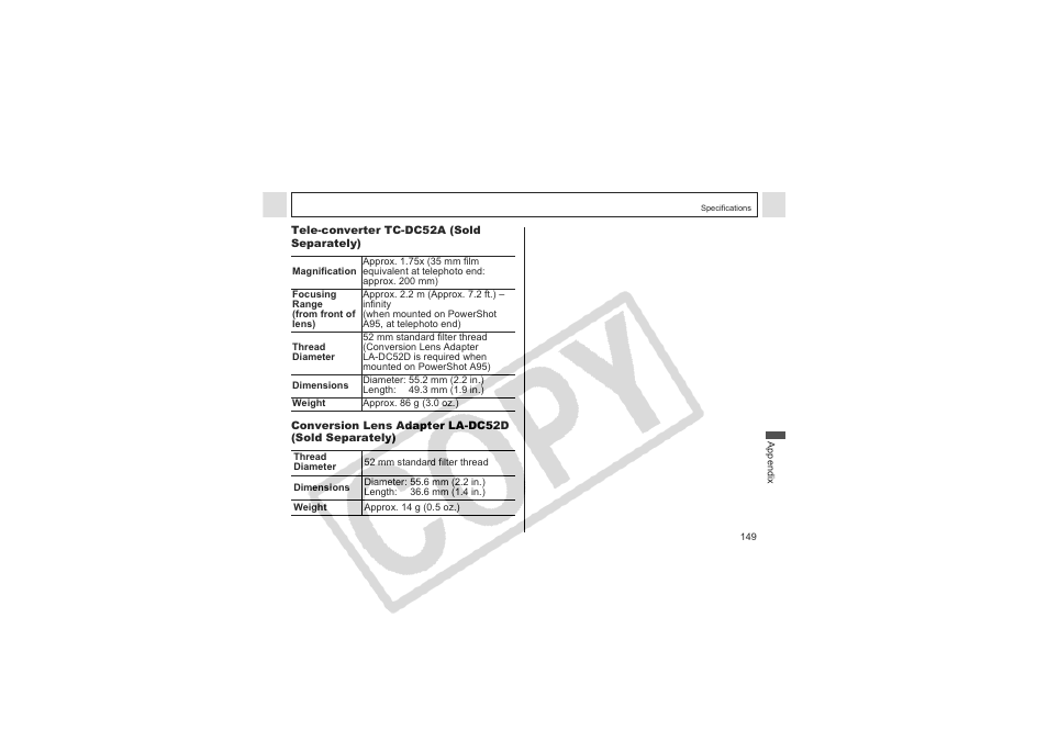 Canon CDI-E144-010 User Manual | Page 151 / 163