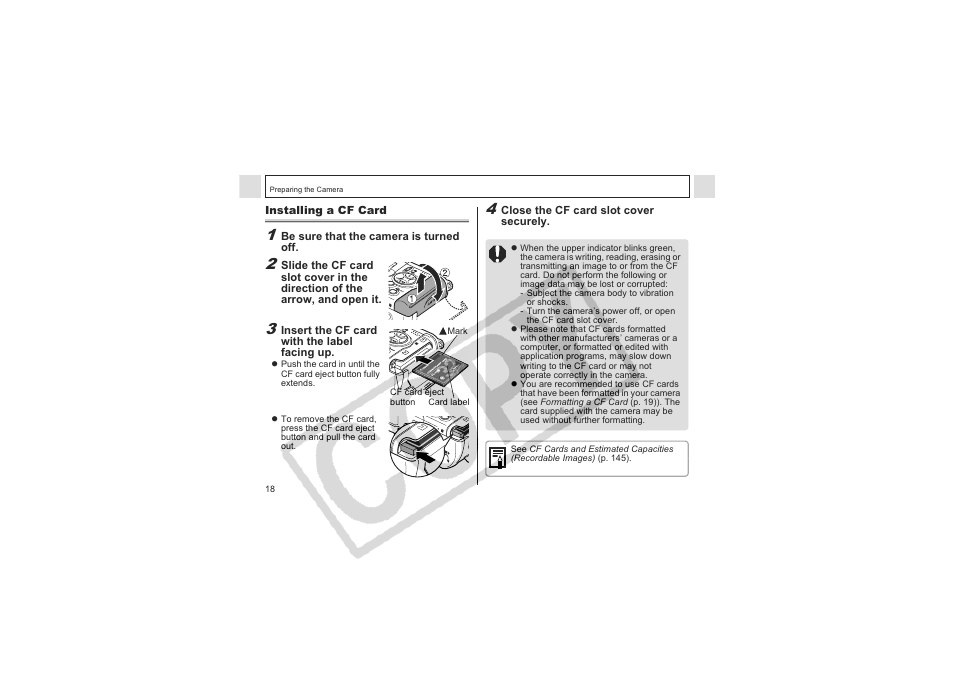 Canon CDI-E144-010 User Manual | Page 20 / 163