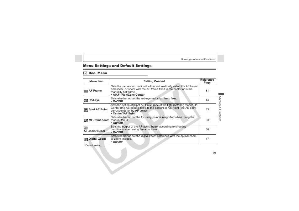 Canon CDI-E144-010 User Manual | Page 71 / 163