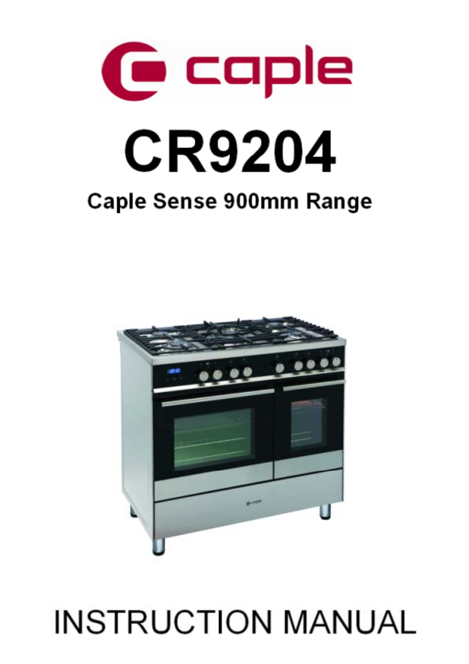 Caple CR9204 User Manual | 52 pages