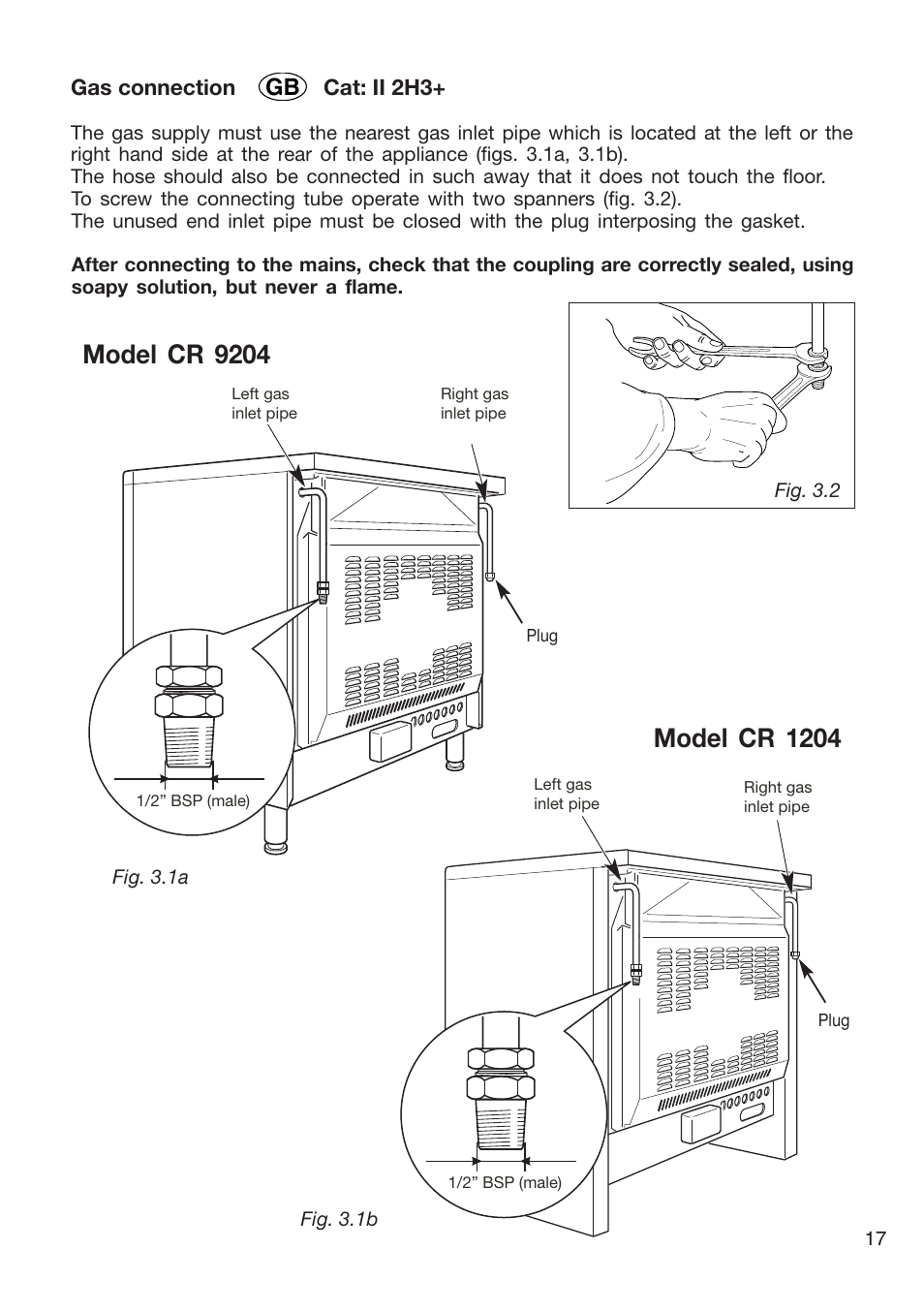 Caple CR9204 User Manual | Page 17 / 52