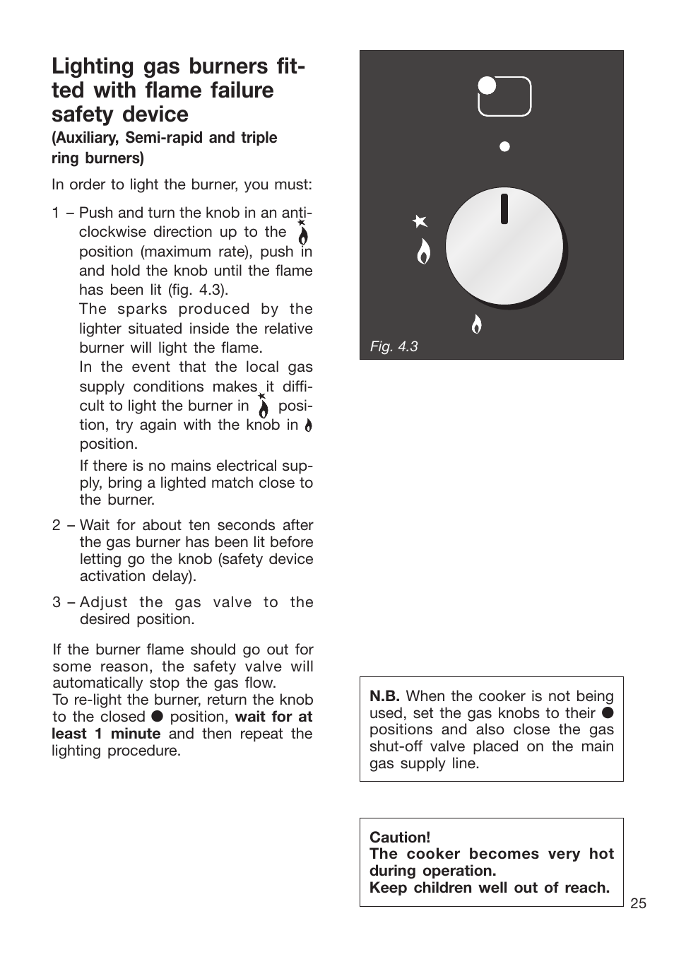 Caple CR9204 User Manual | Page 25 / 52