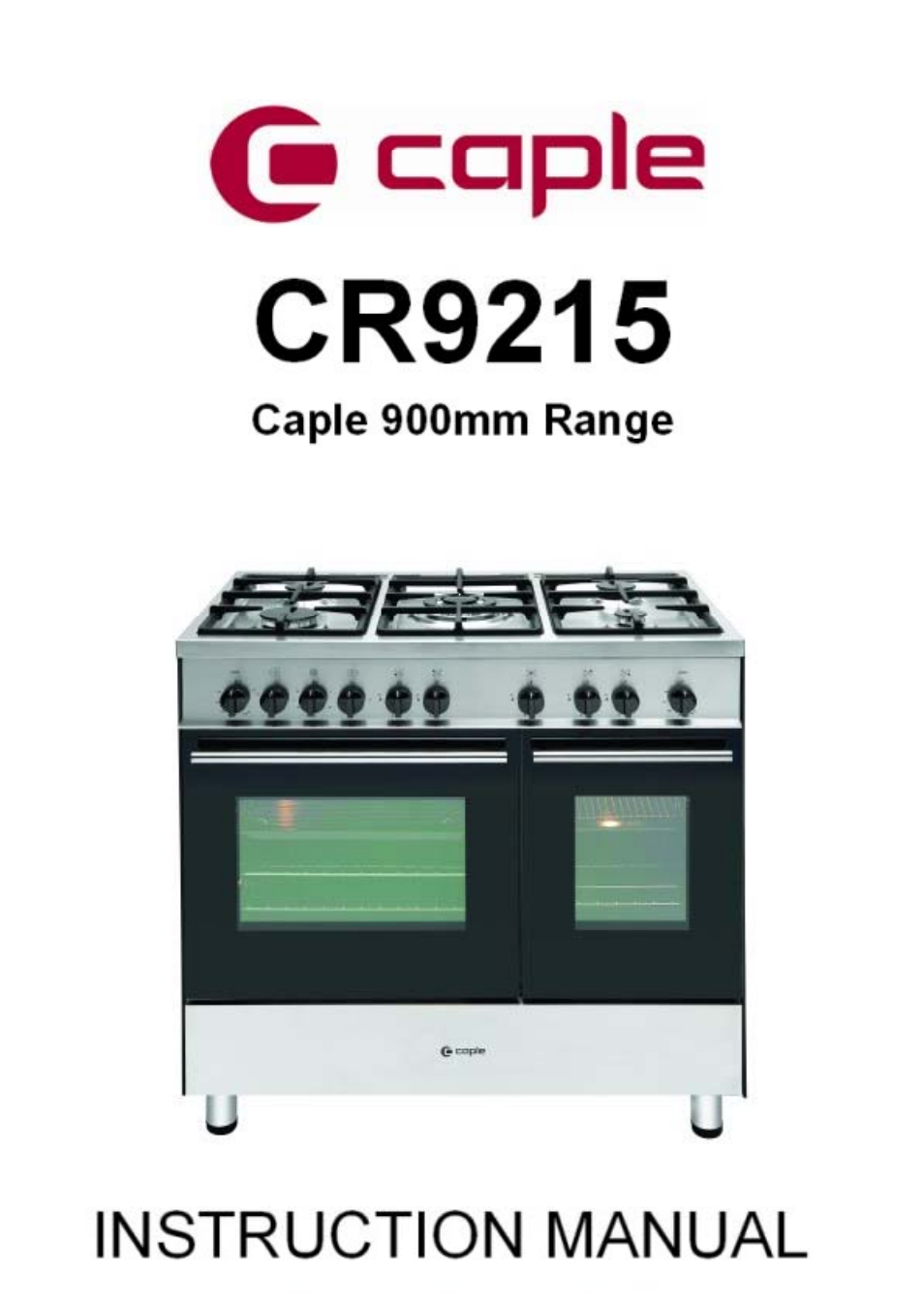 Caple CR9215 User Manual | 48 pages